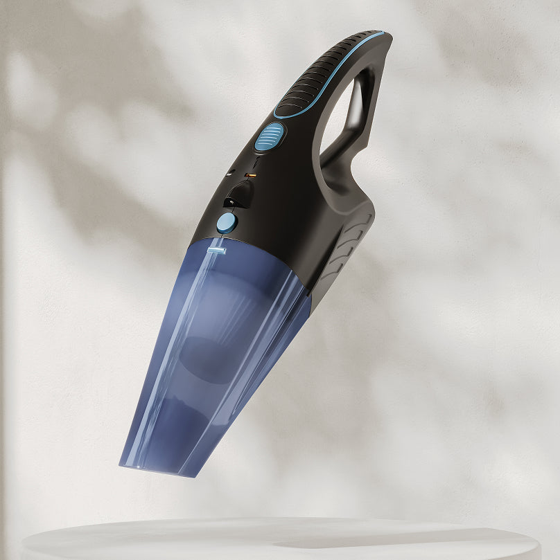 miwa draadloze handstofzuiger met hoge zuigkracht / Stofzuiger zonder stofzak voor moeilijk bereikbare plekken / Gebruiksduur tot 20 minuten