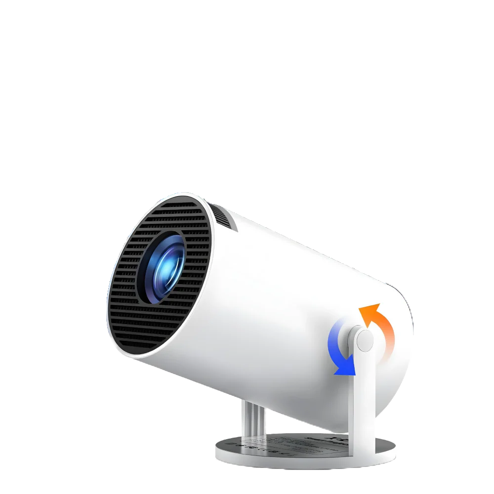 Draagbare 4K mini-beamer met Android TV 11