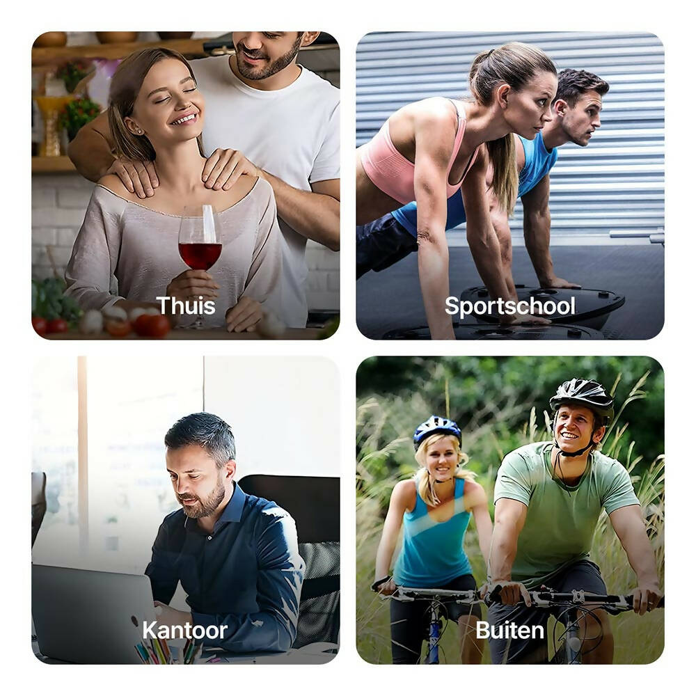 Spiermassagepistool met 30 snelheden / Maximaal 3200 omwentelingen per minuut / 6 massagekoppen / voor diepe weefsels en spiermassage