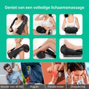 Nekmassageapparaat met warmtefunctie voor nek, schouders & rug / Elektrische diepe weefselmassage / 3 instelbare snelheden / Geschikt voor thuis, kantoor & auto