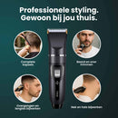Tondeuse voor mannen / elektrisch oplaadbare baardtrimmer / ook geschikt voor honden / met geleidingskammen / 5 standen / eenvoudig te reinigen