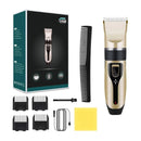 Tondeuse voor mannen / elektrisch oplaadbare baardtrimmer / ook geschikt voor honden / met geleidingskammen / 5 standen / eenvoudig te reinigen