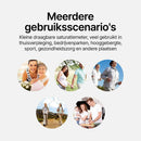 Saturatiemeter / bloedzuurstofmonitor / saturatiemeter voor vingers / met OLED-display / professioneel en zeer nauwkeurig / ideaal voor gezinnen, ouderen en ziekenhuizen