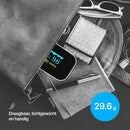 Saturatiemeter / bloedzuurstofmonitor / saturatiemeter voor vingers / met OLED-display / professioneel en zeer nauwkeurig / ideaal voor gezinnen, ouderen en ziekenhuizen