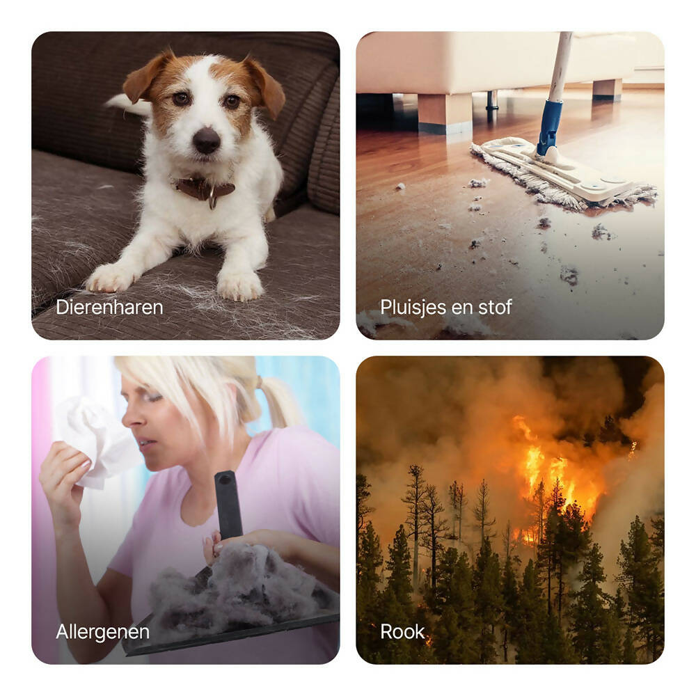 CONOPU Luchtreiniger voor mensen met allergieën, Hepa H13-filter CONOPU Luchtreiniger voor mensen met allergieën, Hepa H13-filter